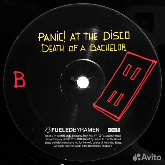 Виниловая пластинка Panic AT The Disco death OF A