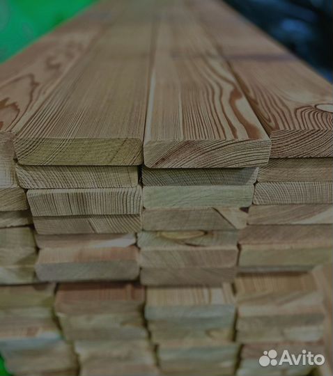 Доски лиственницы 55x135 мм, для качественного строительства