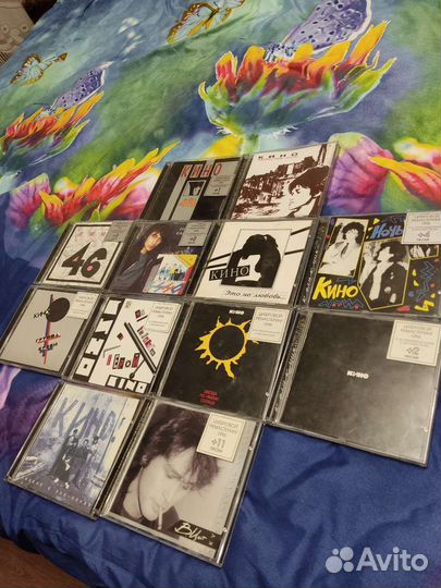 Кино CD 45,46,ночь,это не любовь,звезда,лицензия