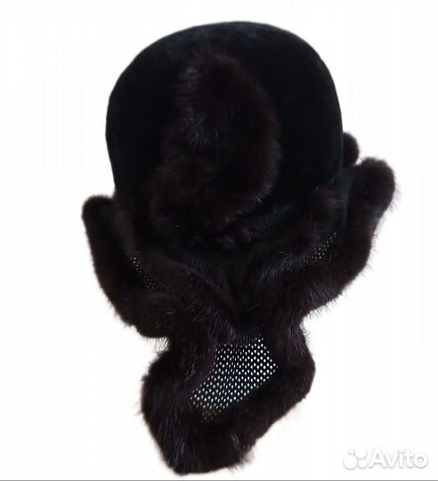 Шапка зимняя меховая женская