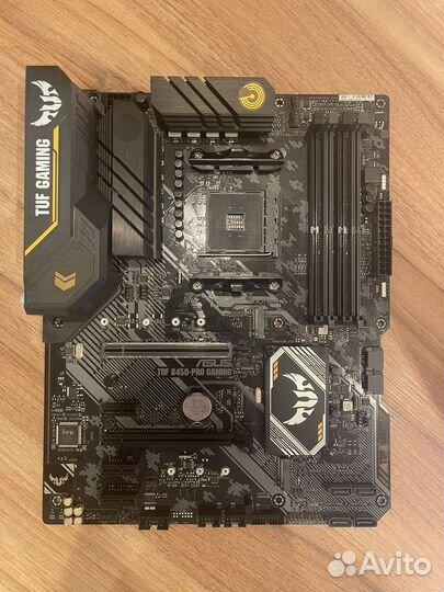 Материнская плата asus TUF B450-PRO gaming