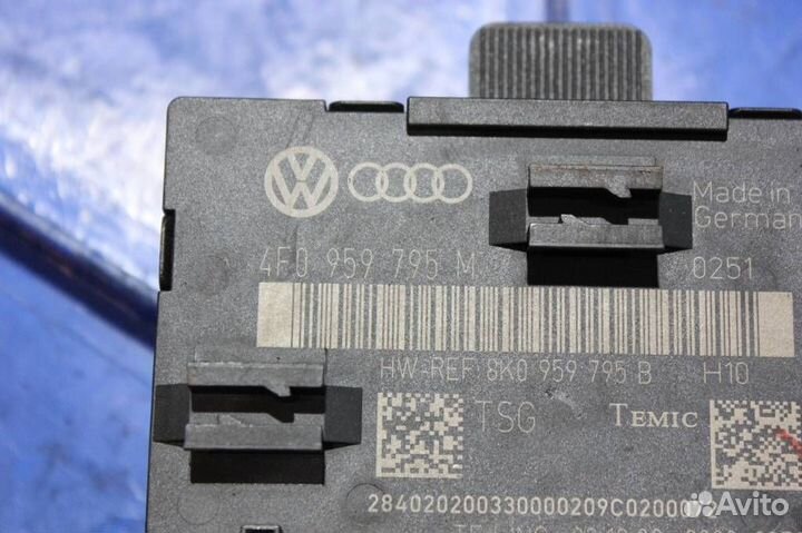 Блок управления двери задней правой Audi A6 (2008