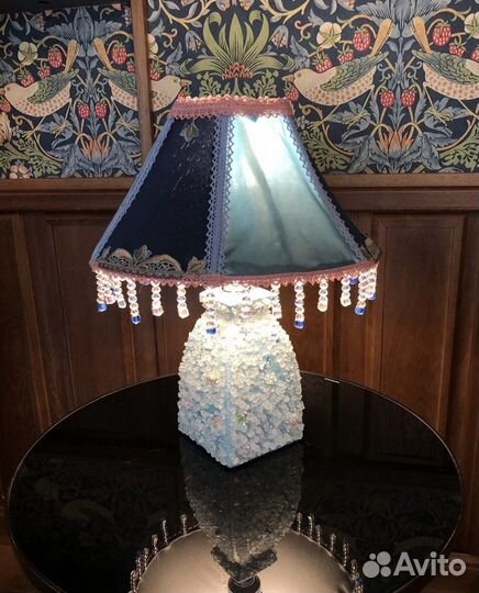 Лампа настольная ручной работы