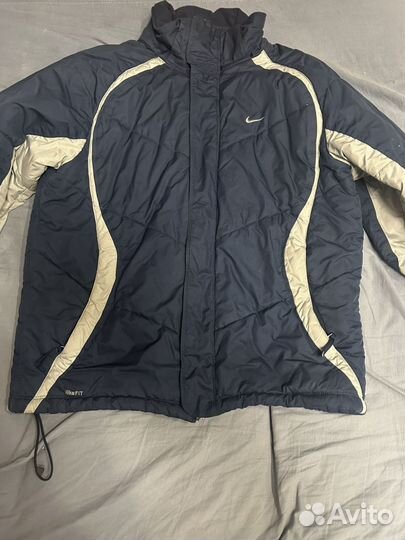 Винтажный пуховик nike