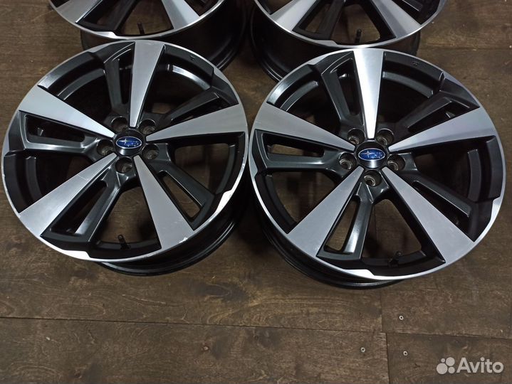 Диски 18 5х100 оригинал Субару из Японии