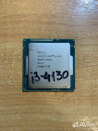 Процессор 1150 Core i3-4130 3.4GHz 2-ядра/4-потока