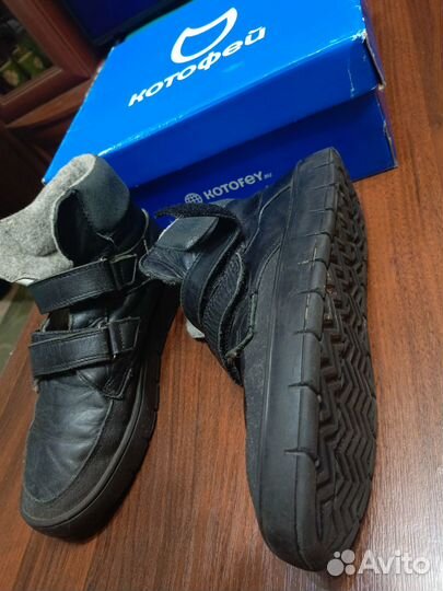 Ботинки подростковые зимние 38