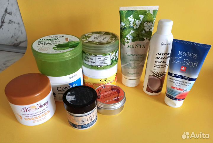 Косметика для тела пакетом 10 средств