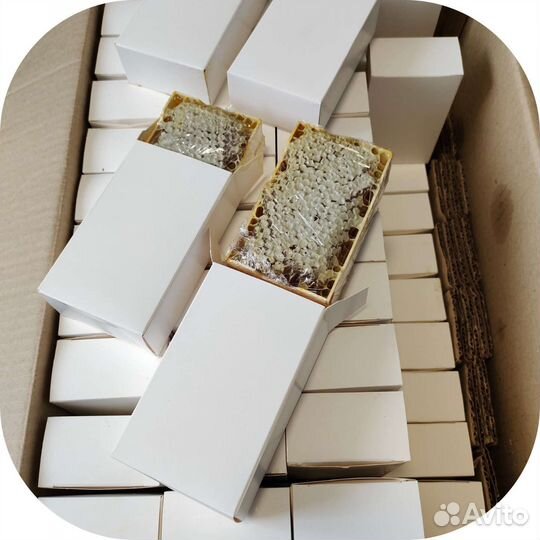 Мед в сотах мёд в мини-рамках 2023