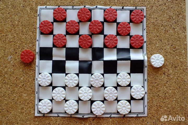 Шашки дорожные советские Казань