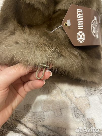 Шапка норковая женская
