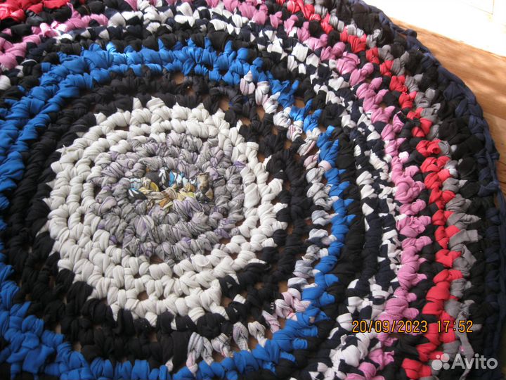 Кружки вязаные из футболок трикотажных