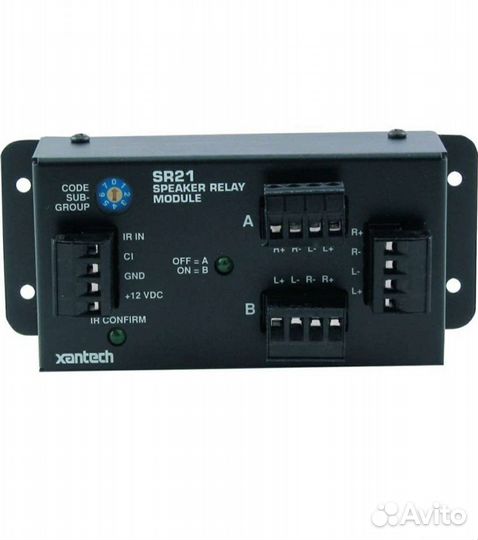Xantech SR21 A/B динамик релейный модуль