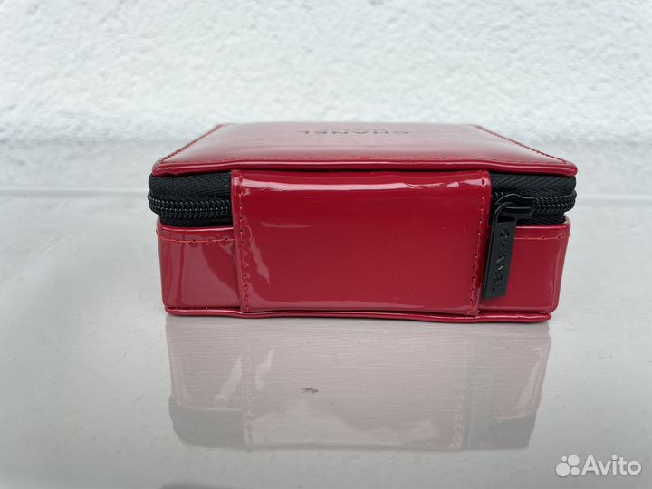 Косметичка Chanel,красная косметичка Chanel