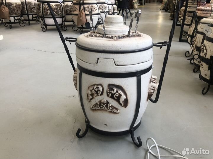 Тандыр из шамотной глины Походный гончар