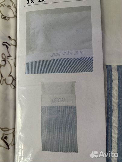 Постельное детское бельё IKEA