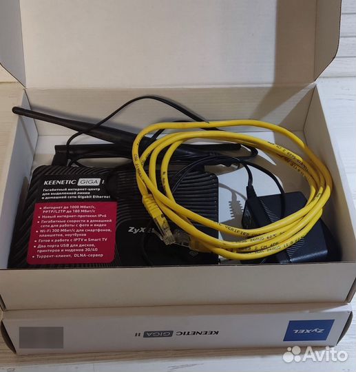 Роутер Zyxel keenetic giga 2
