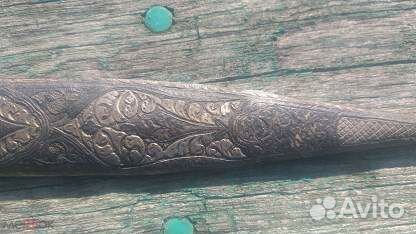 Кавказкий клинок с ножнами серебро