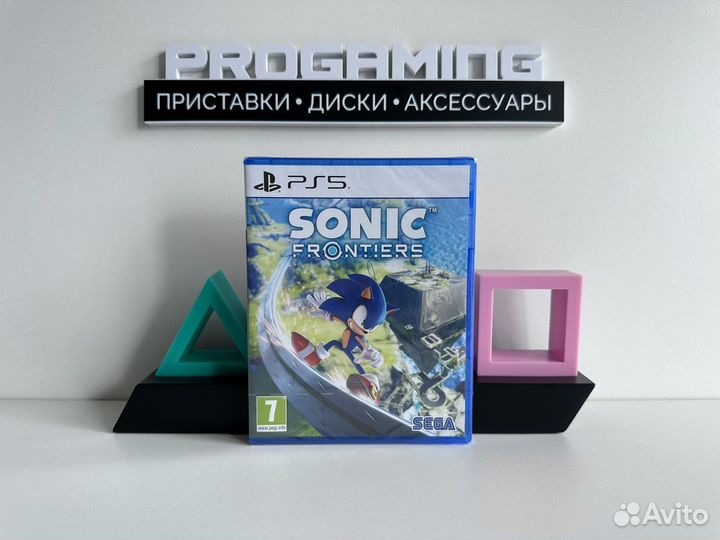 Sonic Frontiers новый диск для Sony PS5