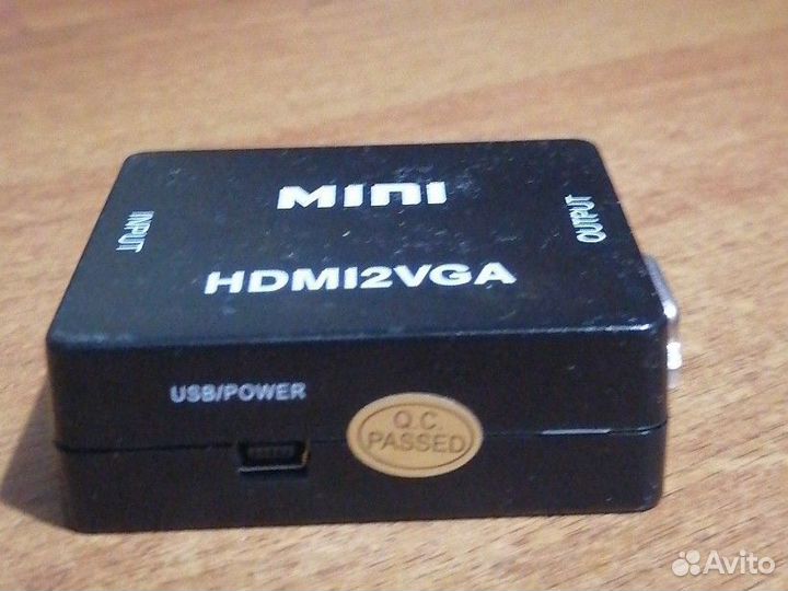 Активный конвертор / mini hdmi2VGA