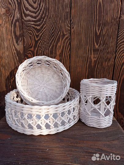 Корзина плетеная