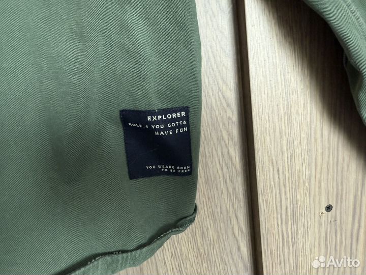 Джинсовая рубашка hm