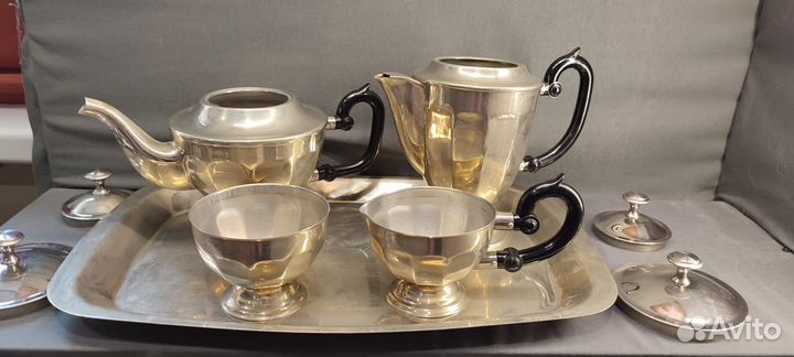 Набор столовой посуды мельхиор СССР