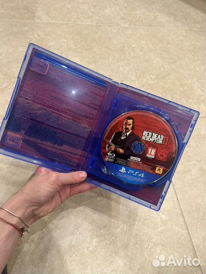 Red dead redemption диск на ps4