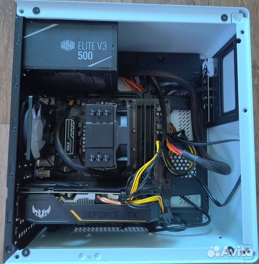 Игровой пк Ryzen 5 5500 + 1660Super + 16GB