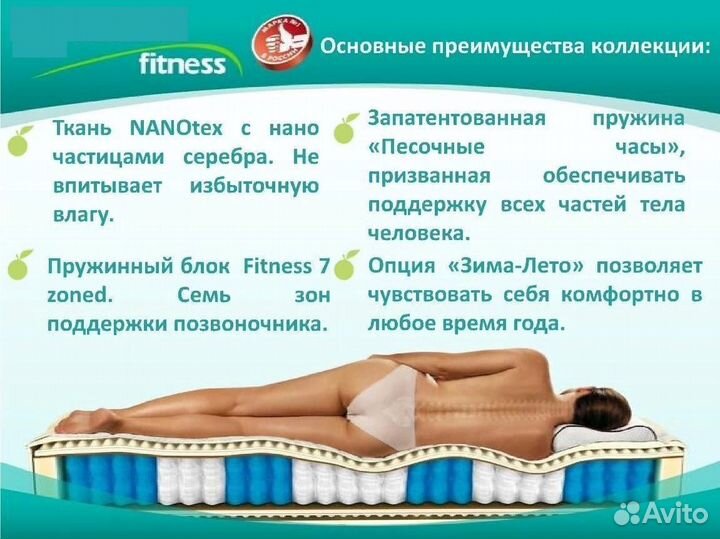 Матрасы fitness новые с доставкой