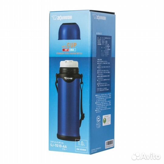 Термос японский Zojirushi SJ-TG10 (1л) синий