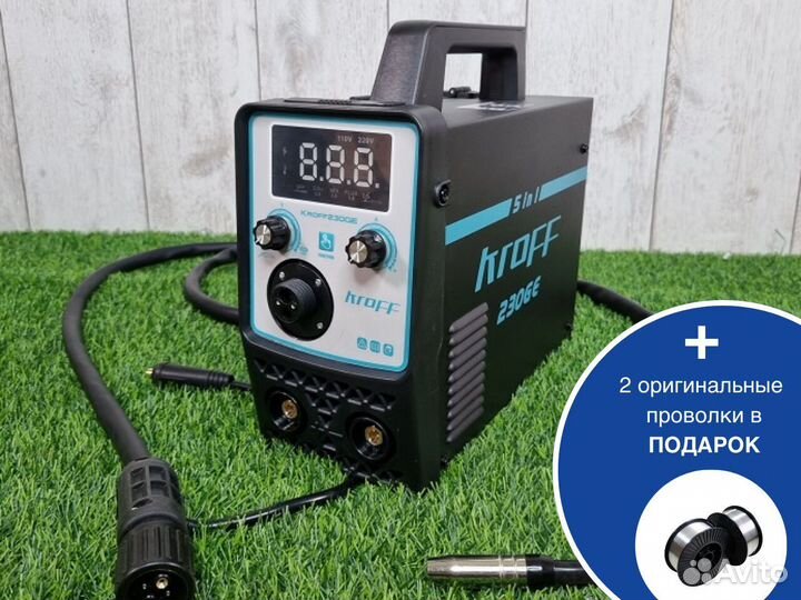 Полуавтомат Сварочный kroff 230GE с проволокой