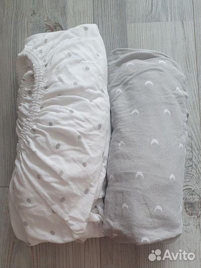 Простынь детская IKEA 120*60 на резинке