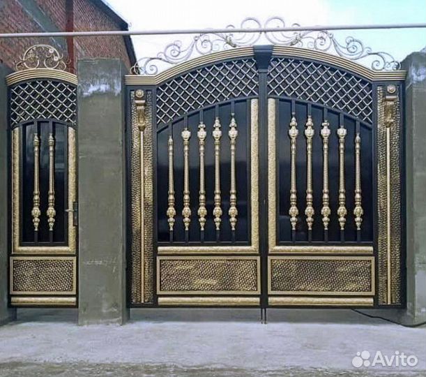 Кованые ворота