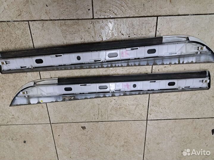 Молдинги задних дверей ауди а6 с6