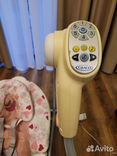 Детские электронные качели graco