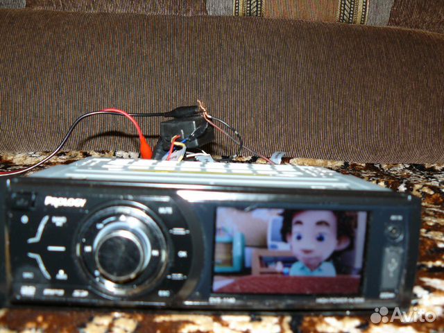 Автомагнитола с DVD-видео и ЖК дисплеем Prolodgy