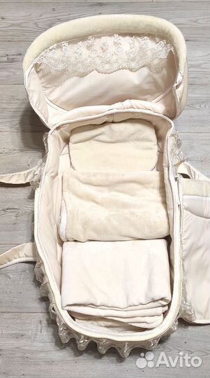 Переноска для детей на выписку, тëплая