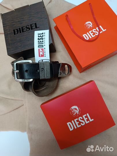 Ремень Diesel кожаный