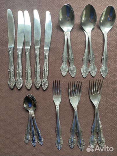Набор столовых приборов СССР нержавейка