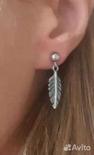 Серебряные серьги