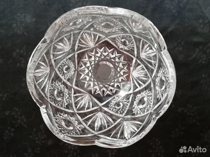 Ваза / Салатник / Конфетница. Хрусталь СССР