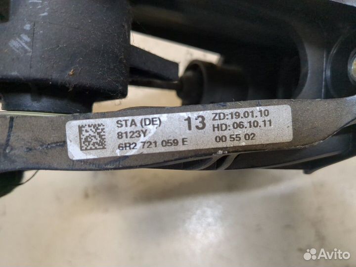 Педаль сцепления Volkswagen Polo, 2012