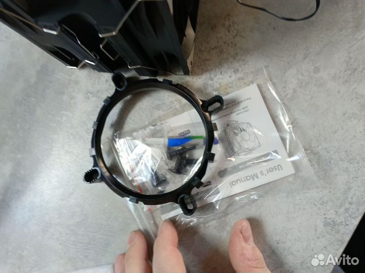 Кулер 120 4 трубки