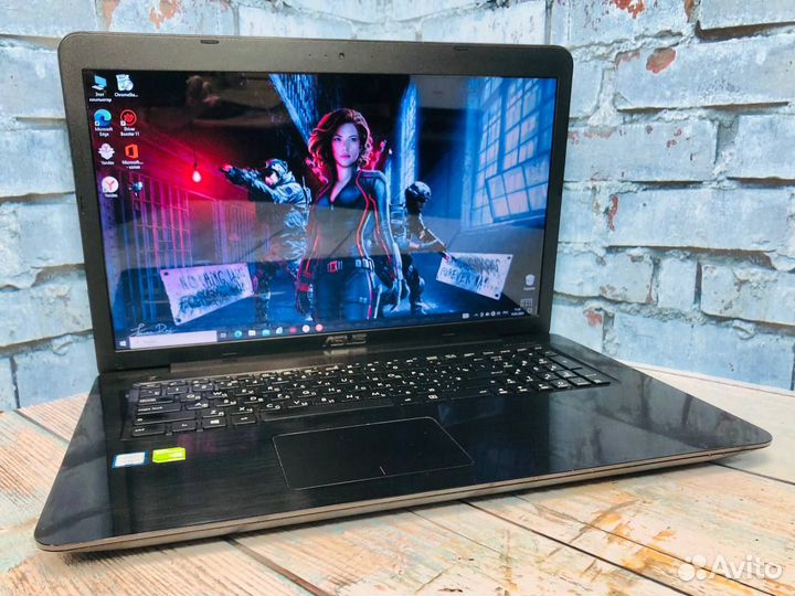 Asus X756UV на i3/920MX/RAM 8GB/HDD 500GB