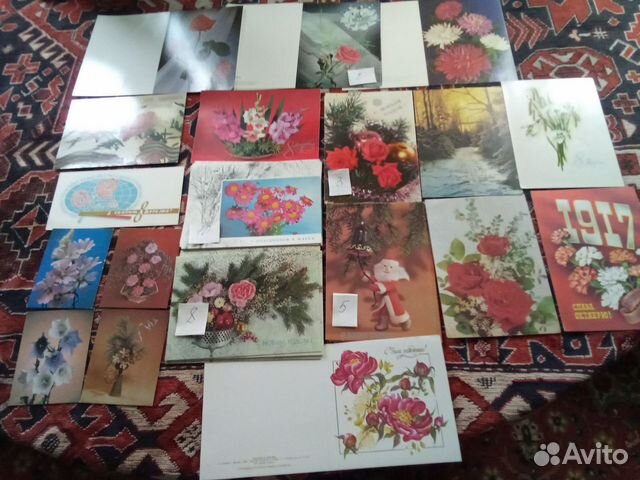Советские открытки 42 штуки