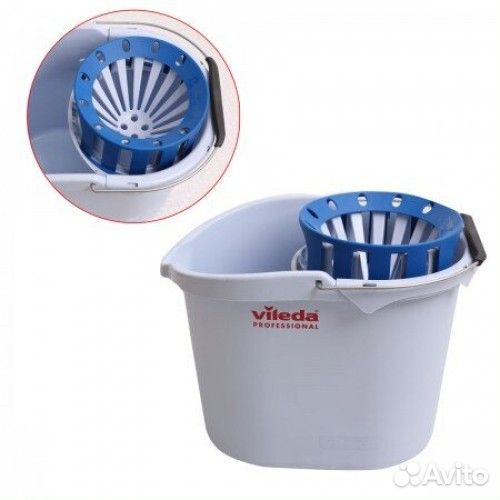 Отжим супермоп для ведра супермоп 10 л: база + син