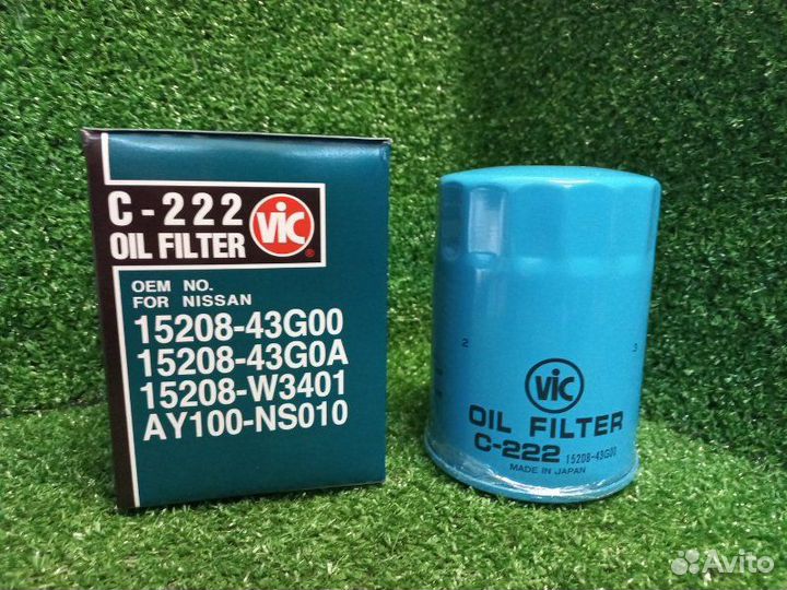 Фильтр масляный Vic C-222