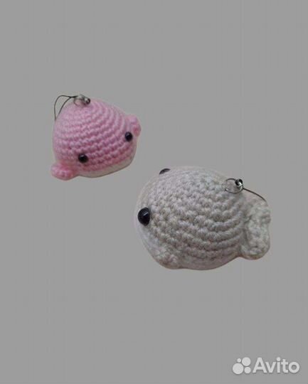 Вязанные брелки