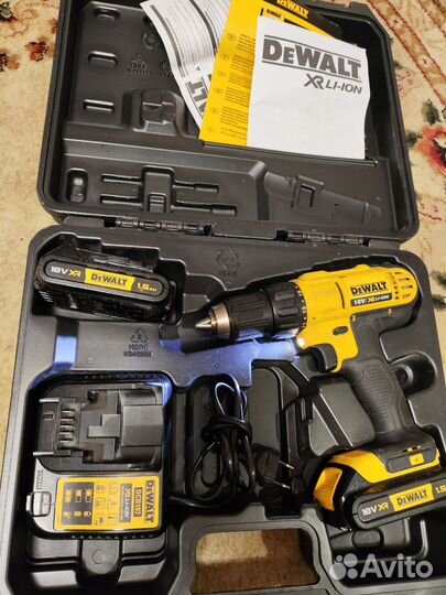 Аккумуляторная дрель